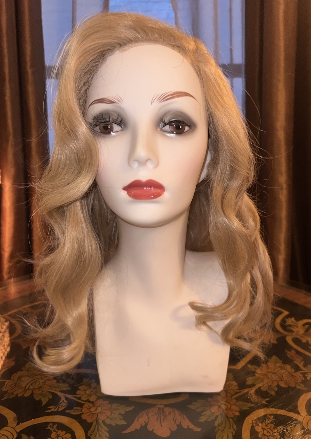 Gorgeous Honey Blonde Custom Lacefront Wig. New.