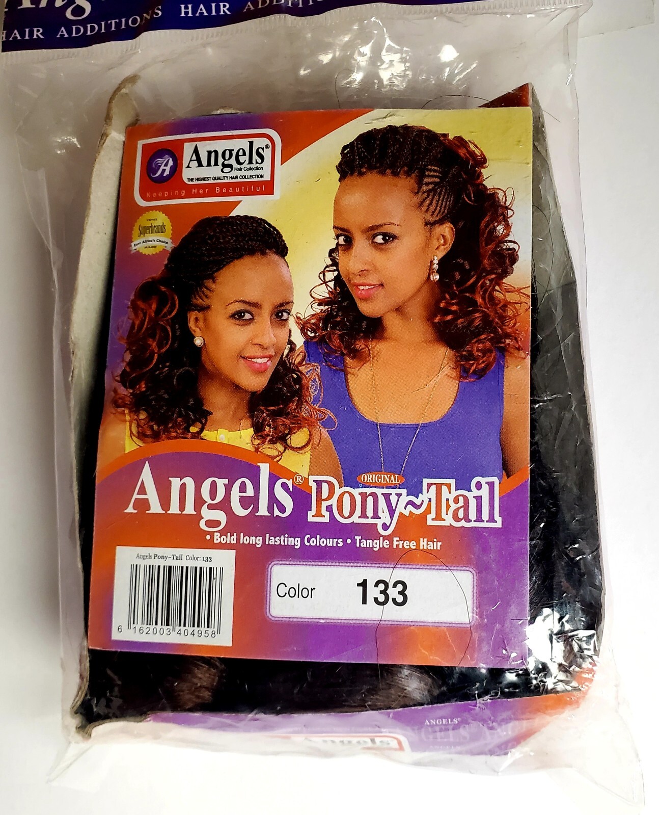 5 Packs of Angel/Darling Kenya PonyTail Hair Braid Extensions!