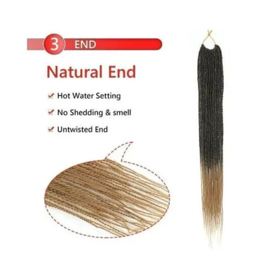 7 Packs Goddess Box Braids Crochet Hair 30 Inch Pre-looped Extra Long T27 (YQP)