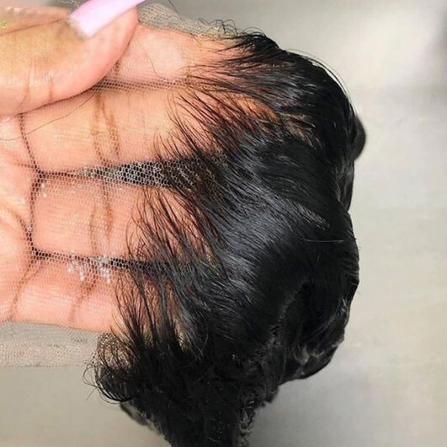 Auroo Water Wave 4X4 Skinlike Real Hd Lace Closure Only Single Knot Human Hair