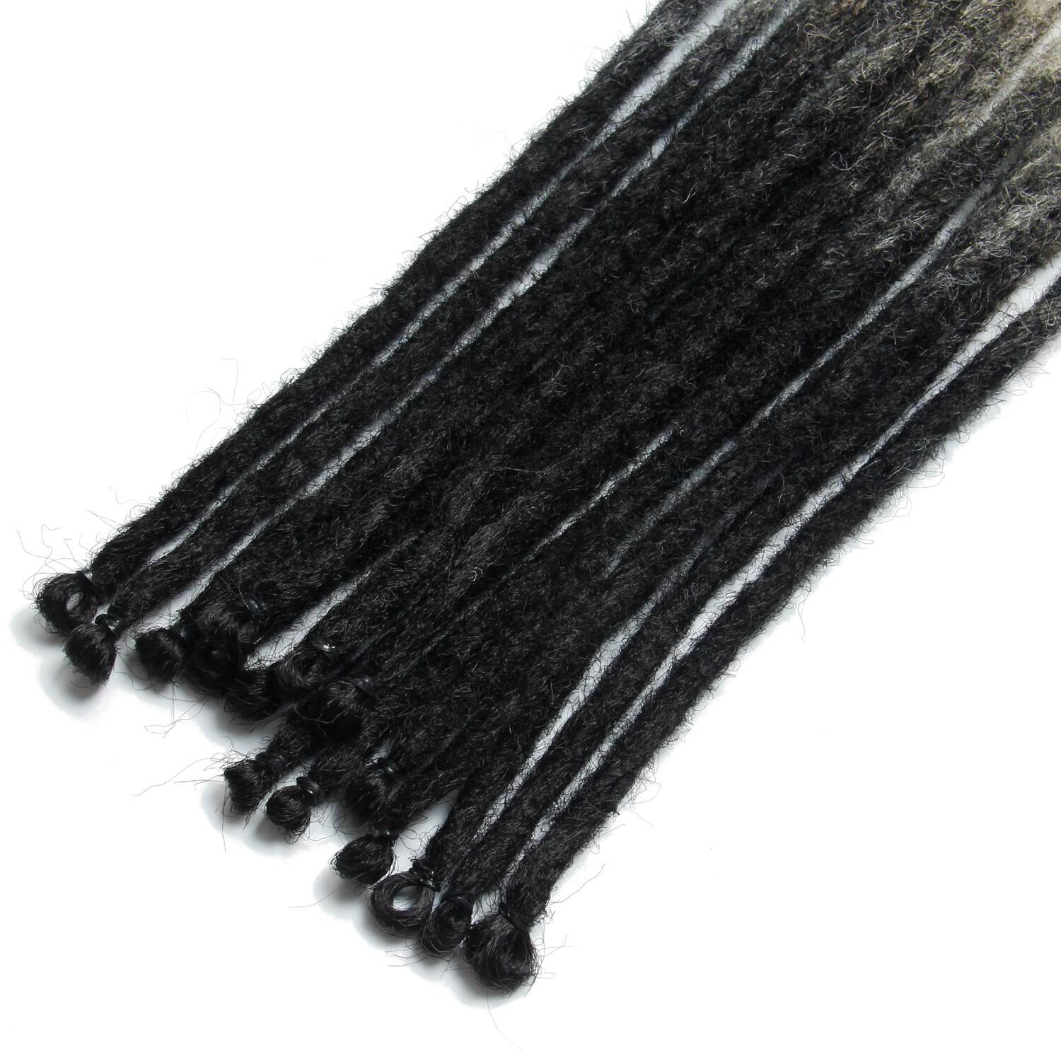 24″ Ombre Soft Dreadlocks Thin 0.6cm Handmade Dreads Loc Hippie Dreads Extension
