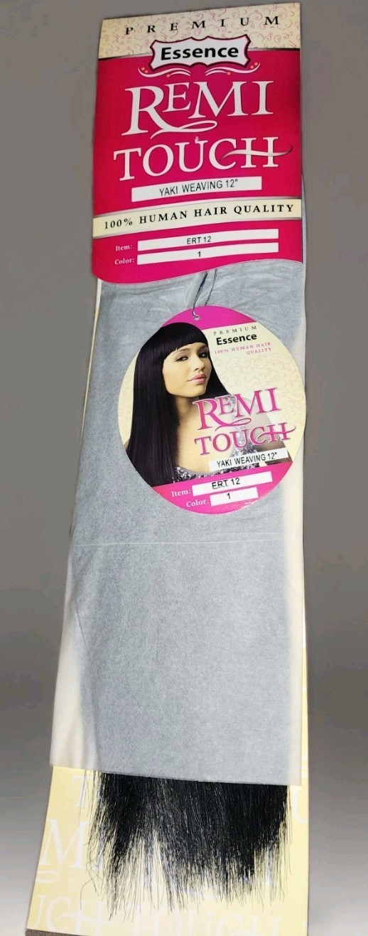 Remi Touch Yaki Weave Human Hair Quality 10” 12” 14” Straight Colors 1 1B 613