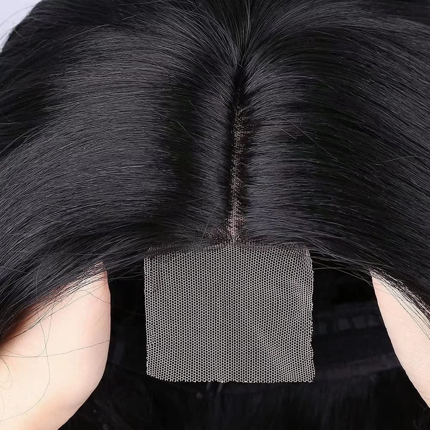 Lady Miranda Loose Wave Lace Part Wig Pure Color Nature Curly Synthetic Heat …