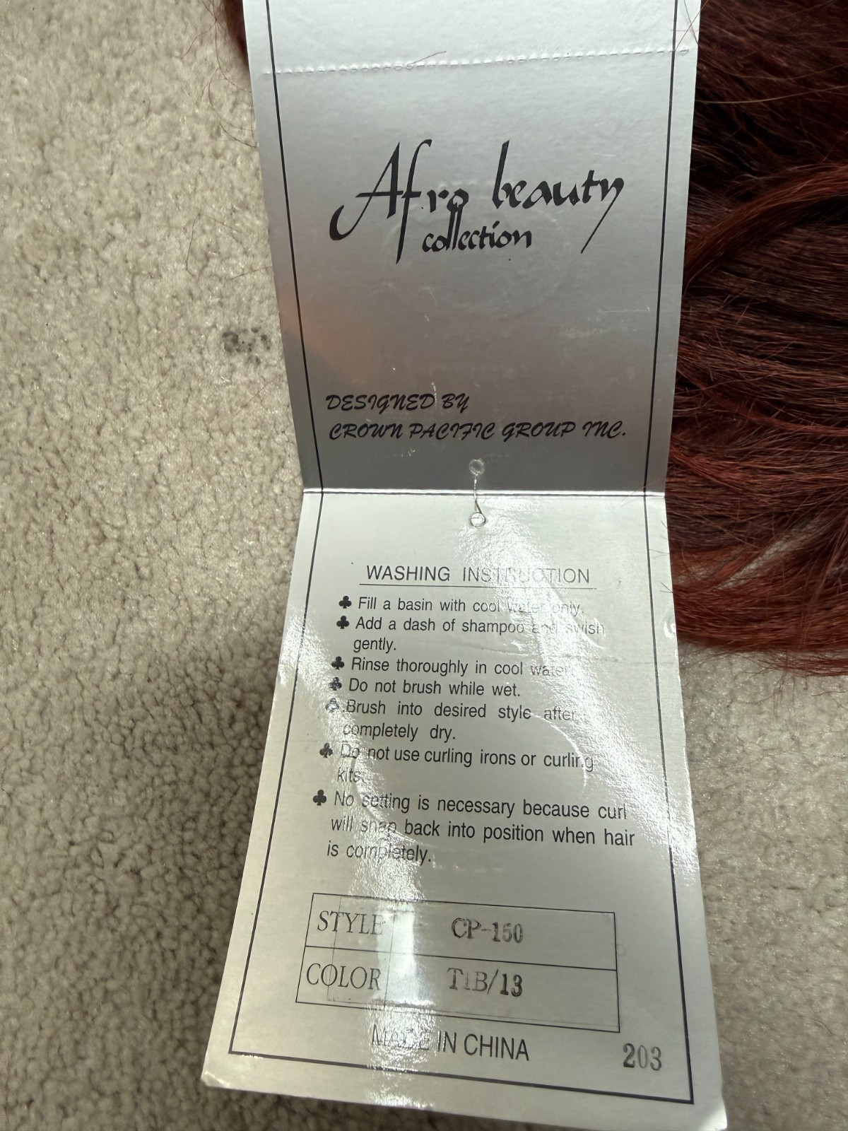 Afro Beauty Collection Wig