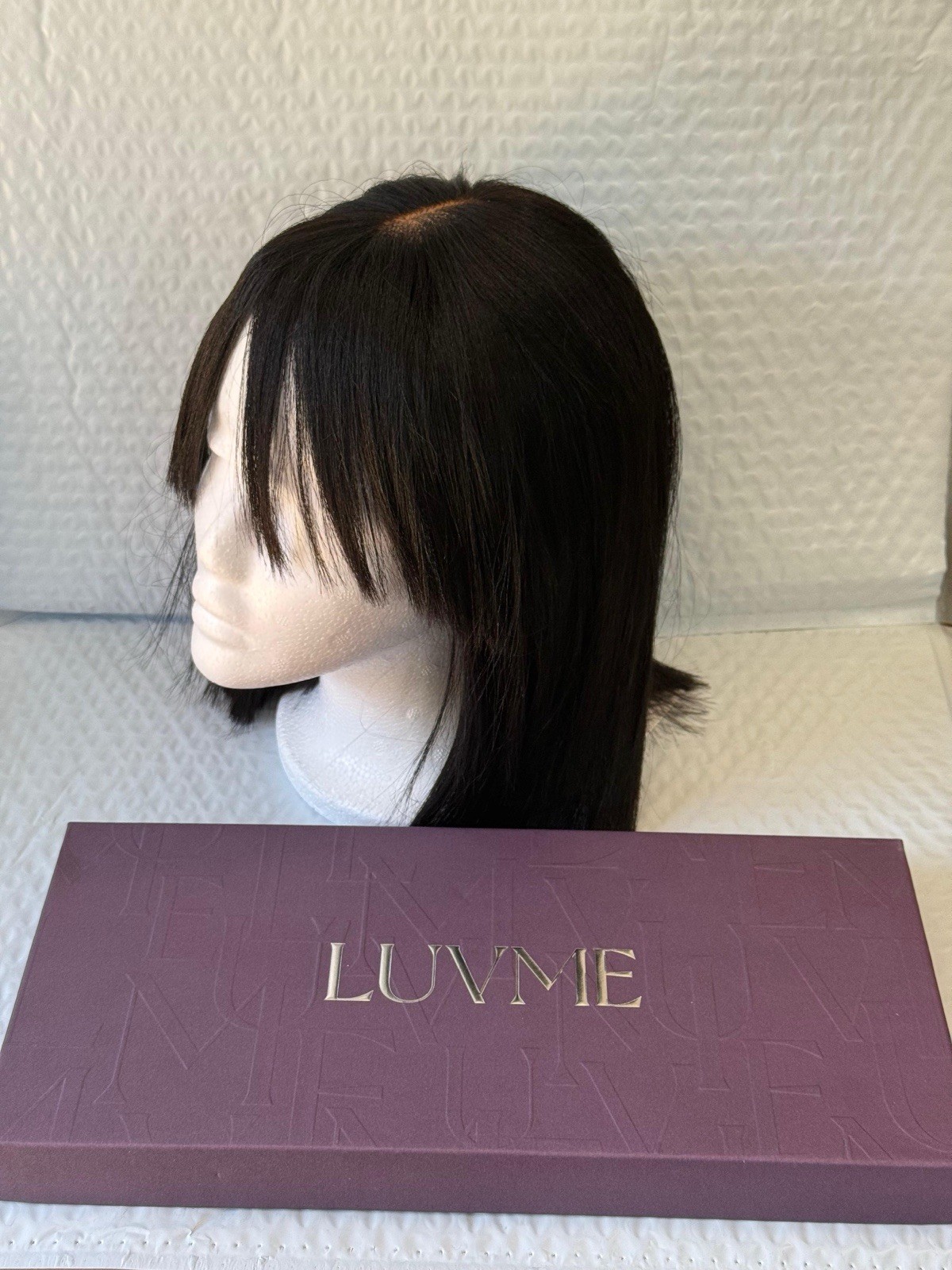Luvme Human Hair Wig ALL DAY COMFORT WIG Long Hair New In Box Never Used
