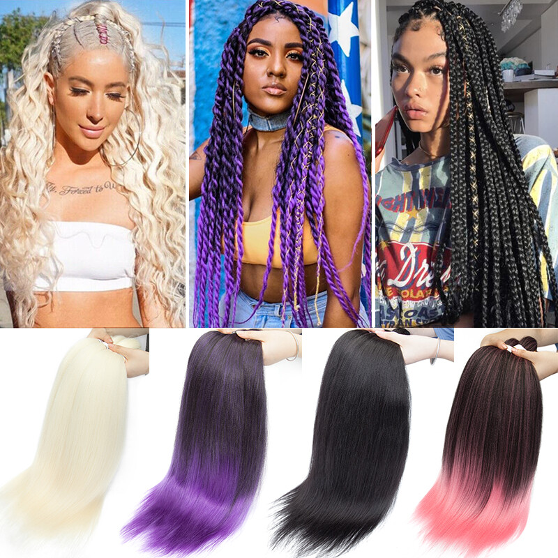 XPression Ultra Braid 100% Kanekalons Braiding Pre-Stretched Perm Hair Extension