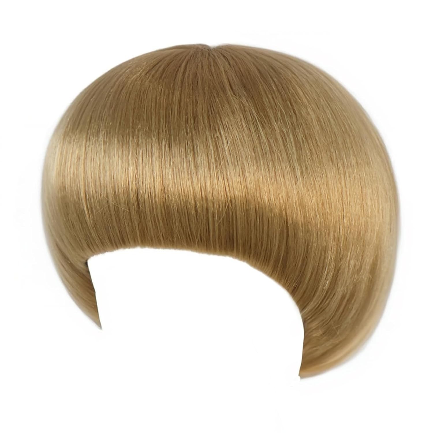 Hair Cap + Short Blonde Bowl Cut Wig Men with Bangs Blonde Mushroom Wigs 60s …