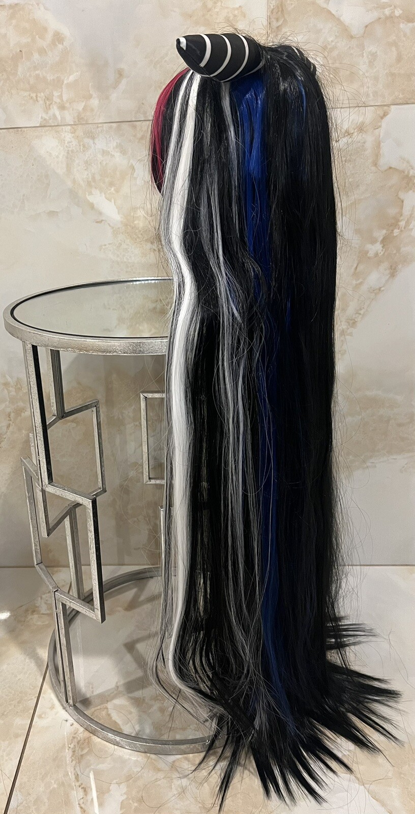 Anime Mioda Ibuki Extra Long 36in Synthetic Hair Wig New Halloween Costume Prop