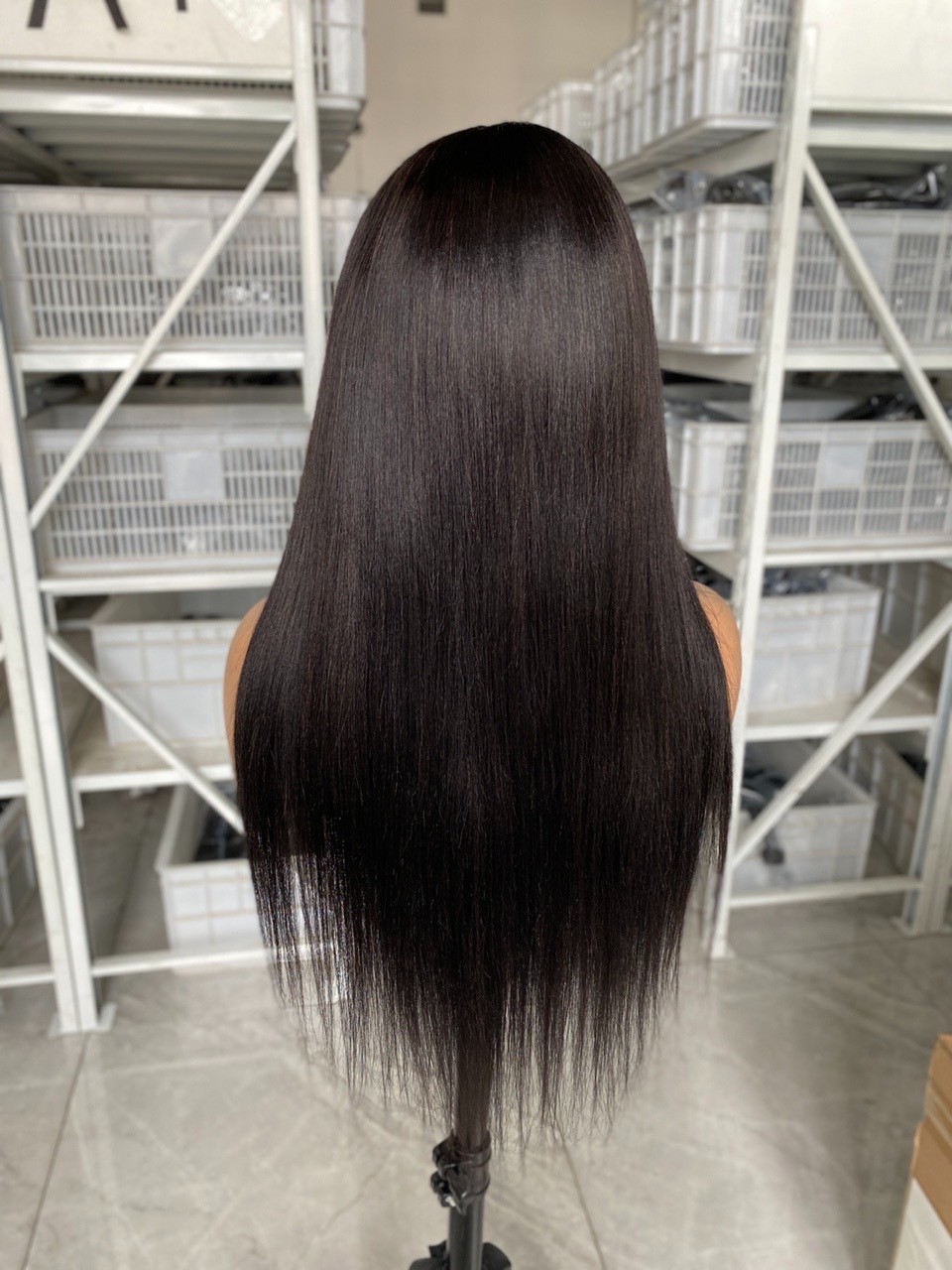 Yaki Straight 20inch U Part Wig Human Hair Natural Look For Black Women