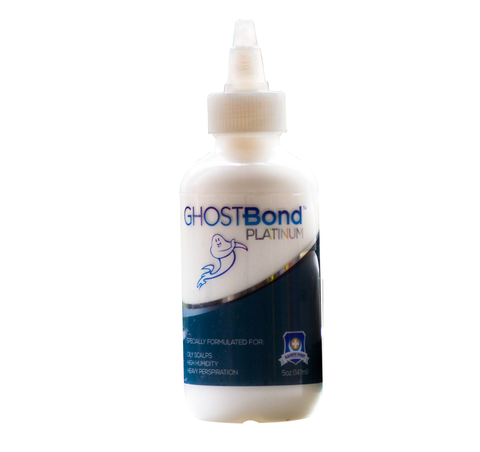 Ghost Bond Platinum White Glue Adhesive Poly Lace Wigs Toupee Hairpiece – 5 oz