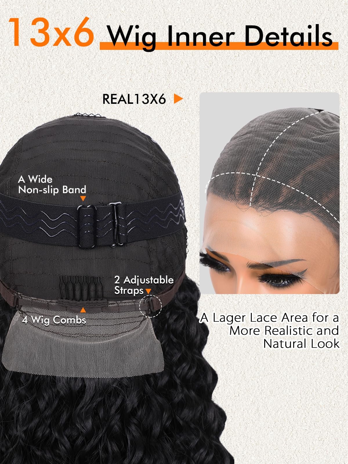 Lady Miranda 13X6 Lace Front Braided Wigs For Black Women Cornrow Braided Wig