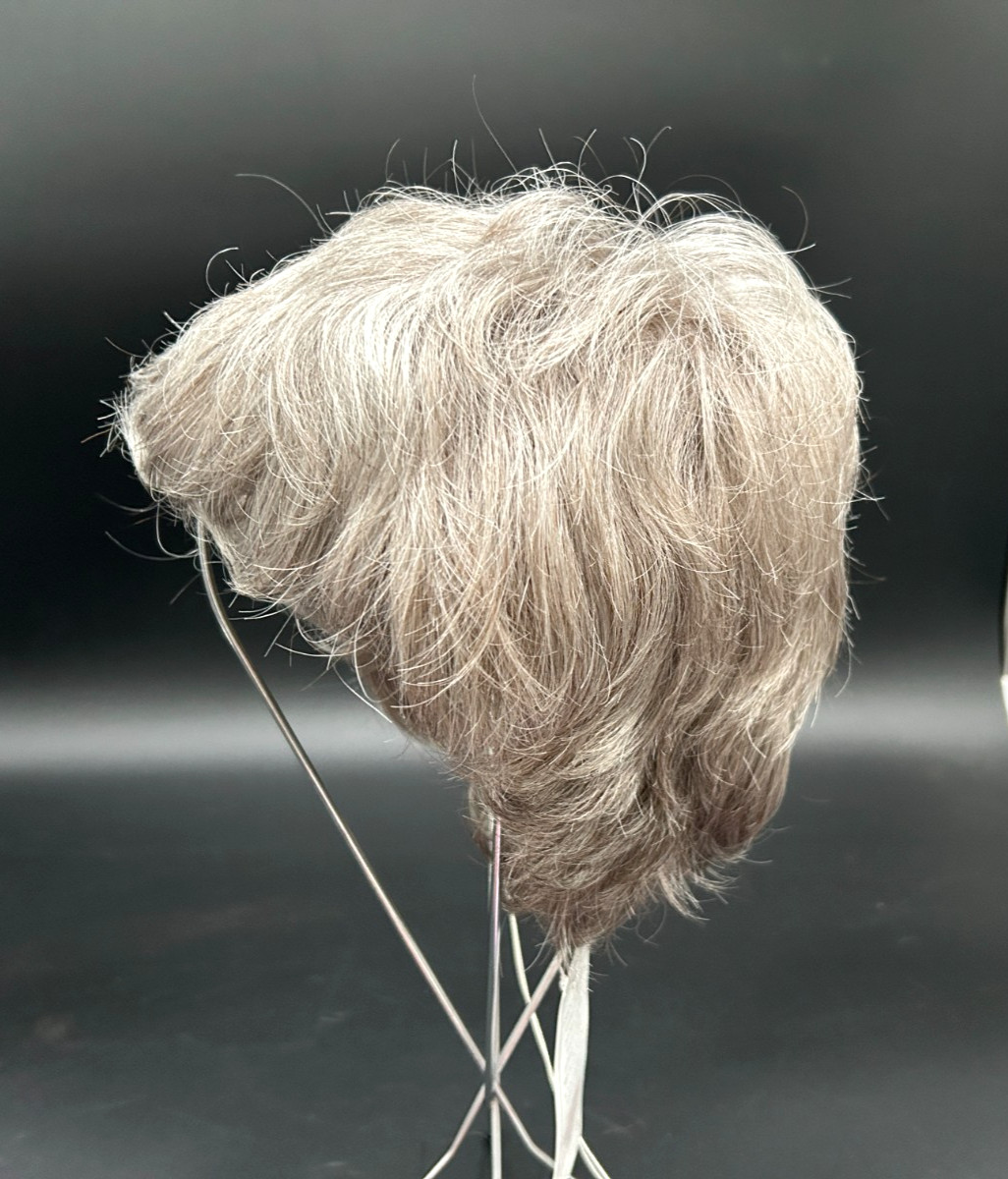 New Paula Young Short Hair Wig Adjustable Salt & Pepper Gray A5504 Abby 51/60A