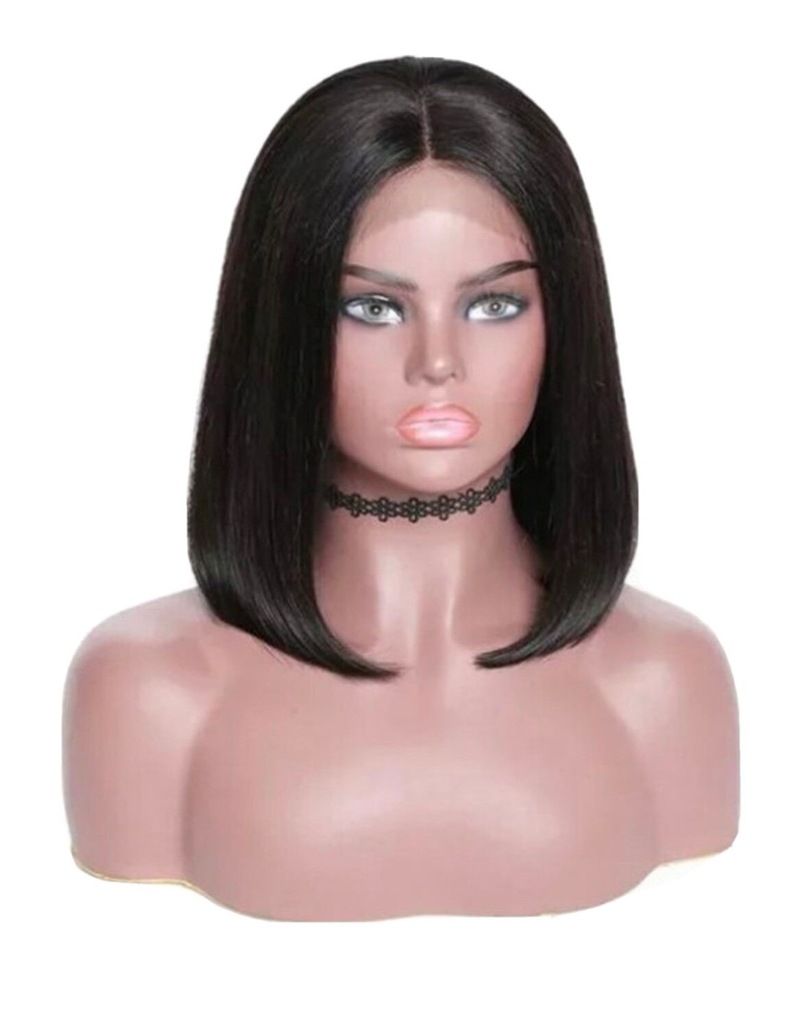 Virgin Indian Hair Bob Wigs 4×4 Lace Closure Wig Short Wigs 10 Inches