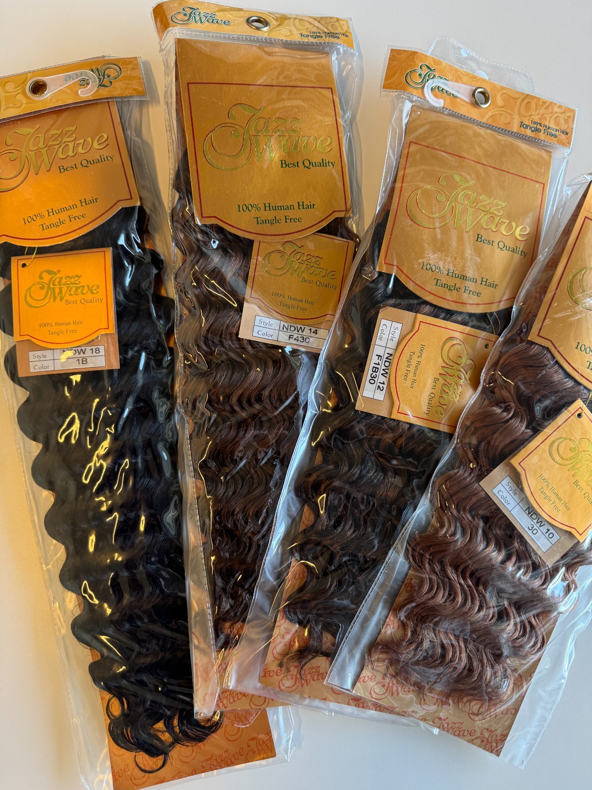 Jazz Wave 100% Human Hair Premium New Deep Wave NDW Free Shipping
