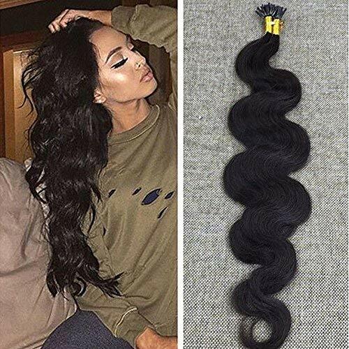 30inch Long Body Wave I Tip Human Hair Extension Brazilian Stick I Tip Hair 100g