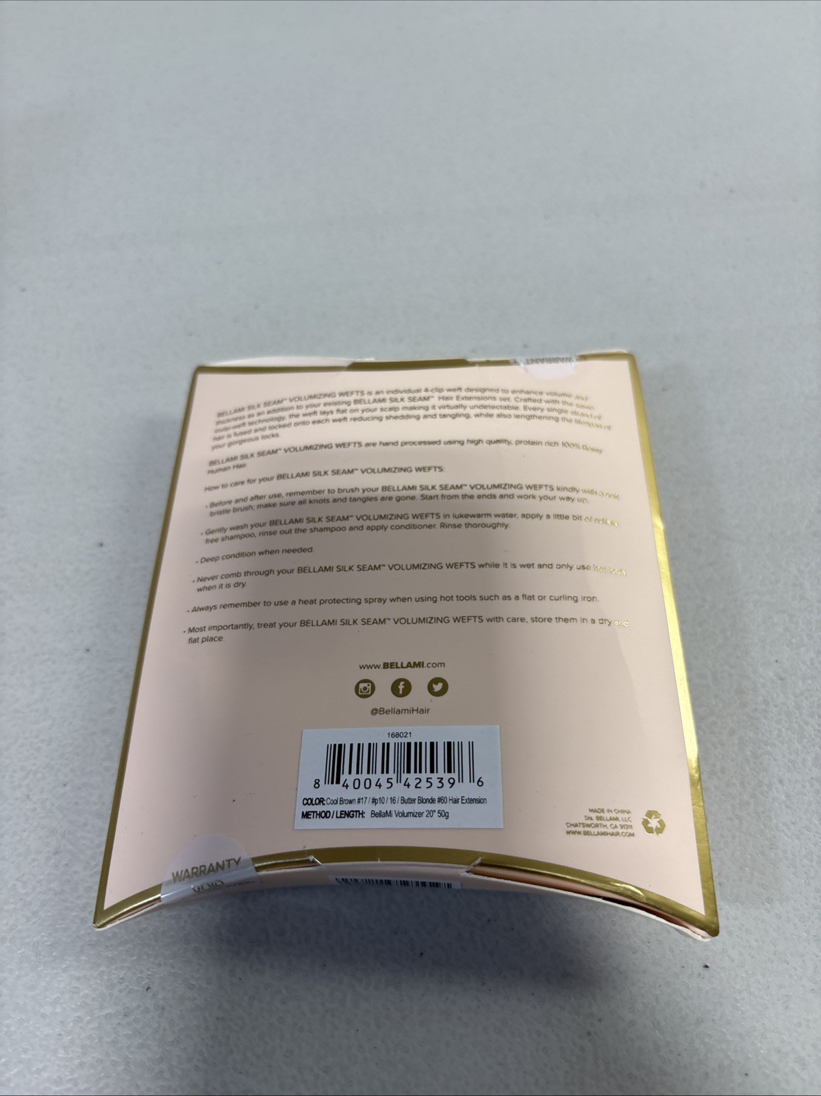 SILKSEAM VOLUMIZER WEFT 20in