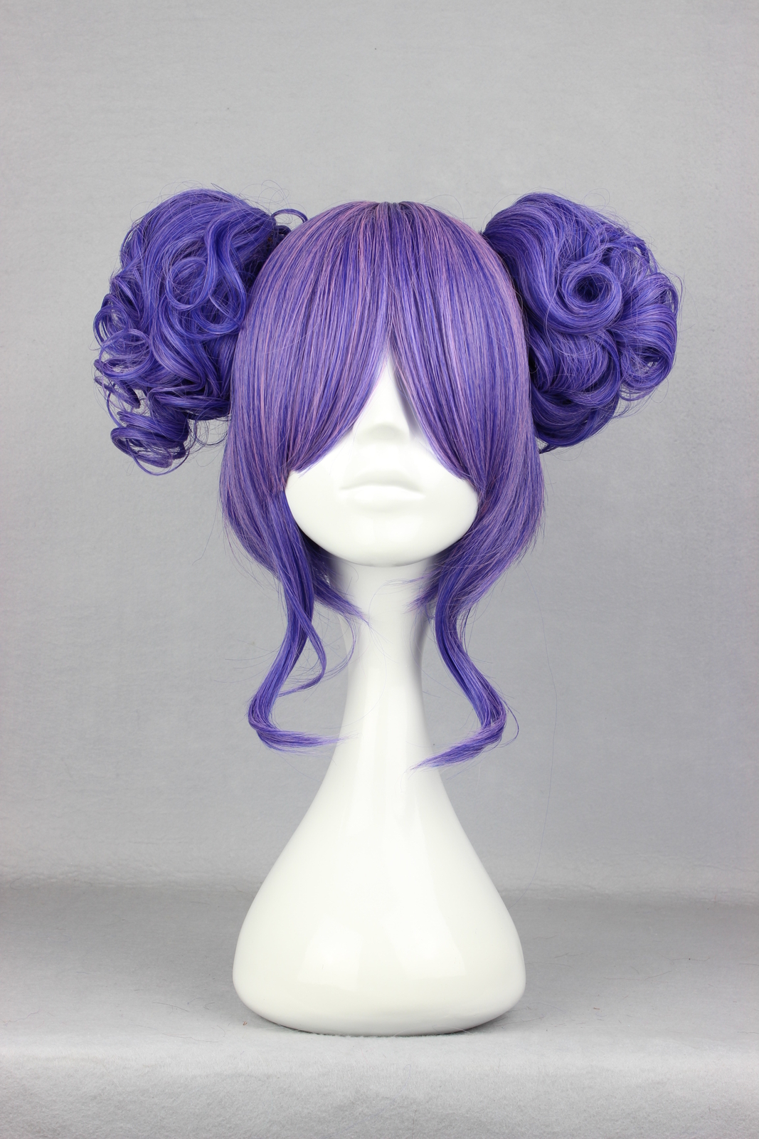 Cosplay Wig Party Wigs Full Synthetic Hair 35cm/13.8″ Lolita Cute Blue Purple
