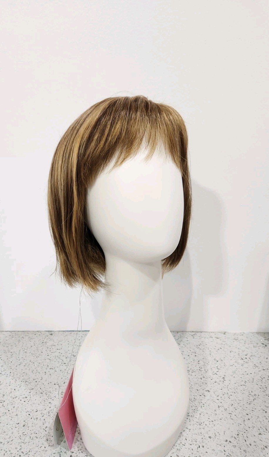 Riley by ESTETICA Designs Bob Wig RH268 Golden Brown w Copper Blonde Highlights