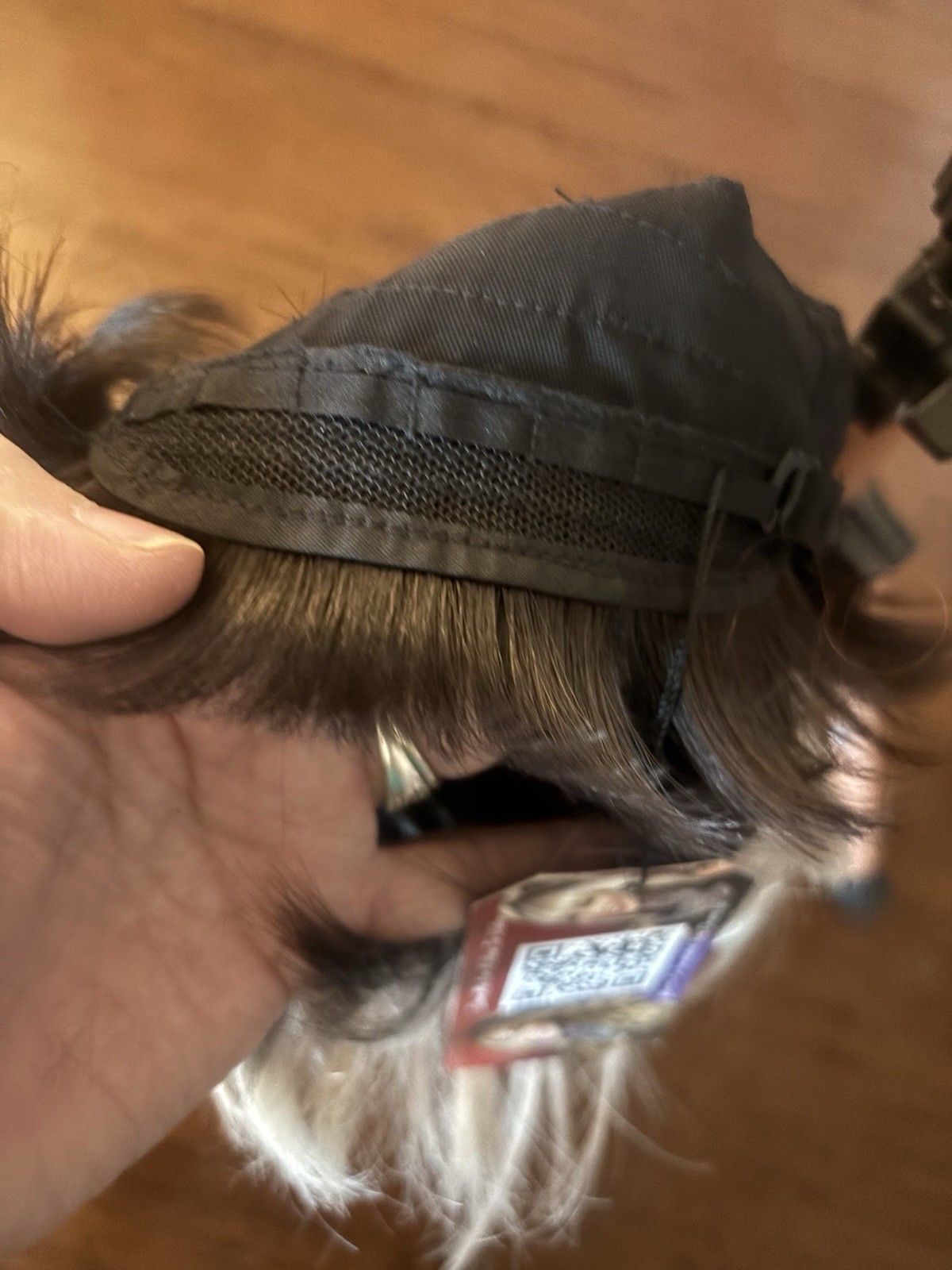 Hard Front Synthetic Pixie Salt And Pepper New Rebel Gypsy Wig!!!