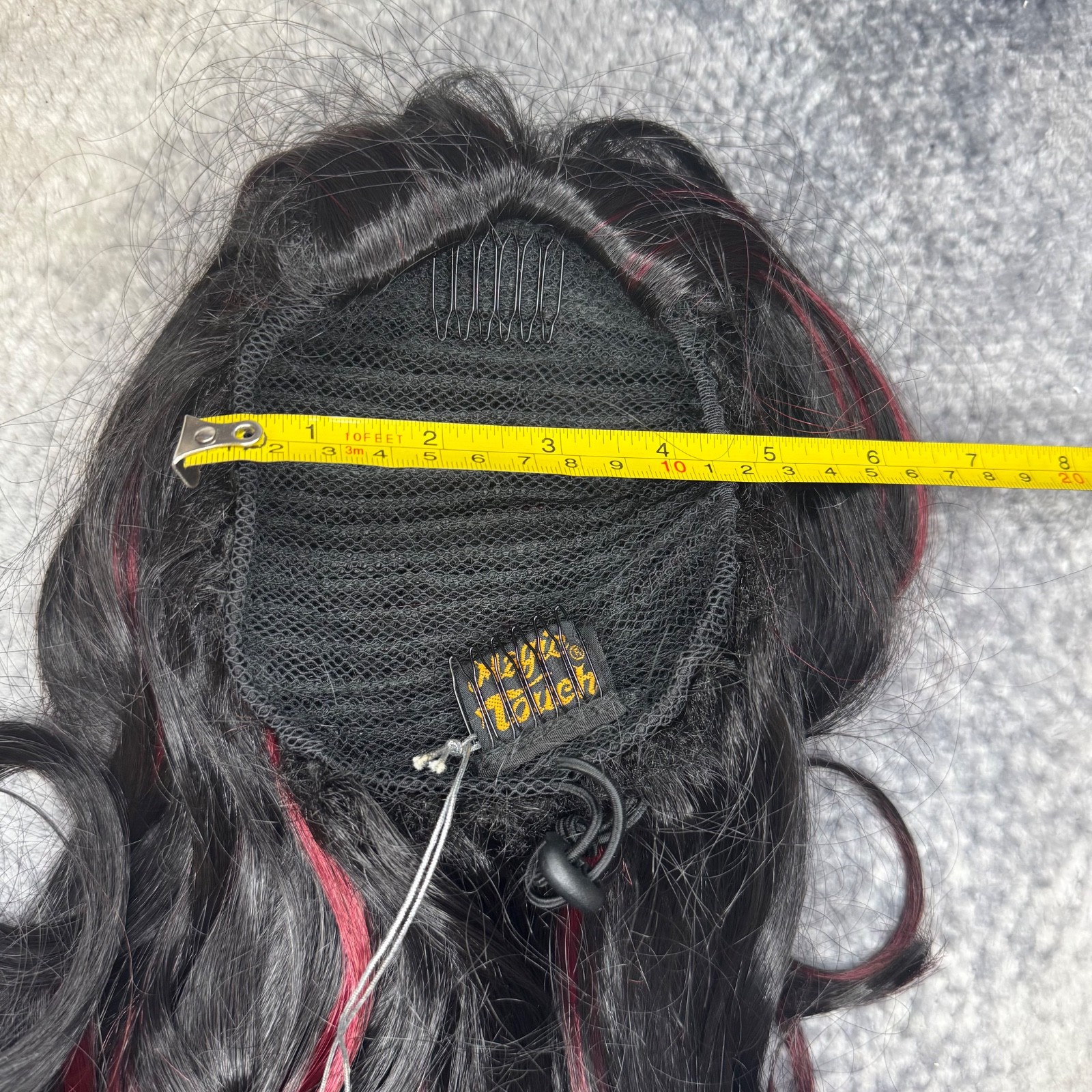 Magic Touch Collection Wig Hair Piece DSP-1533 HIB/Burg Kanekalon Paris Fashion