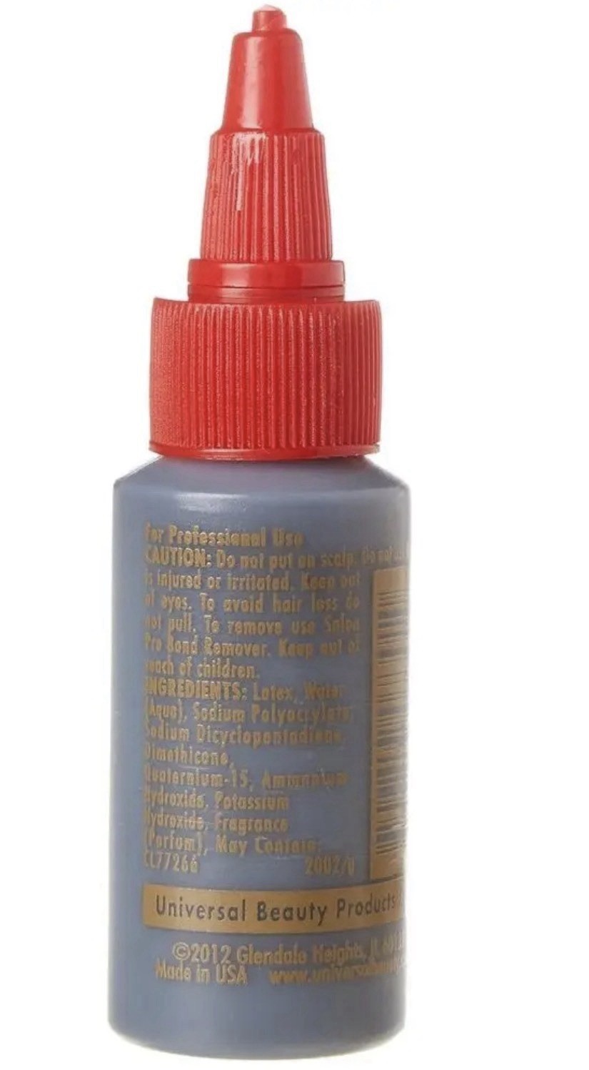 3 piece Salon Pro Anti-Fungus Hair Bonding Glue 1 FL. Oz (30 mL) Super Bond