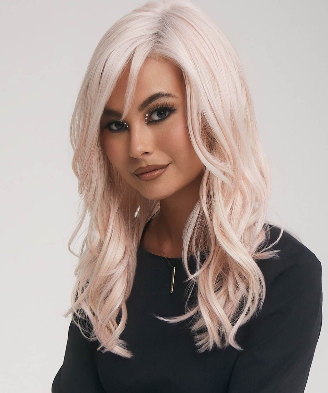 GLAM WAVEZ Wig by RENE OF PARIS, ANY COLOR! Heat Friendly! Mono Prt, Lace Ft NEW