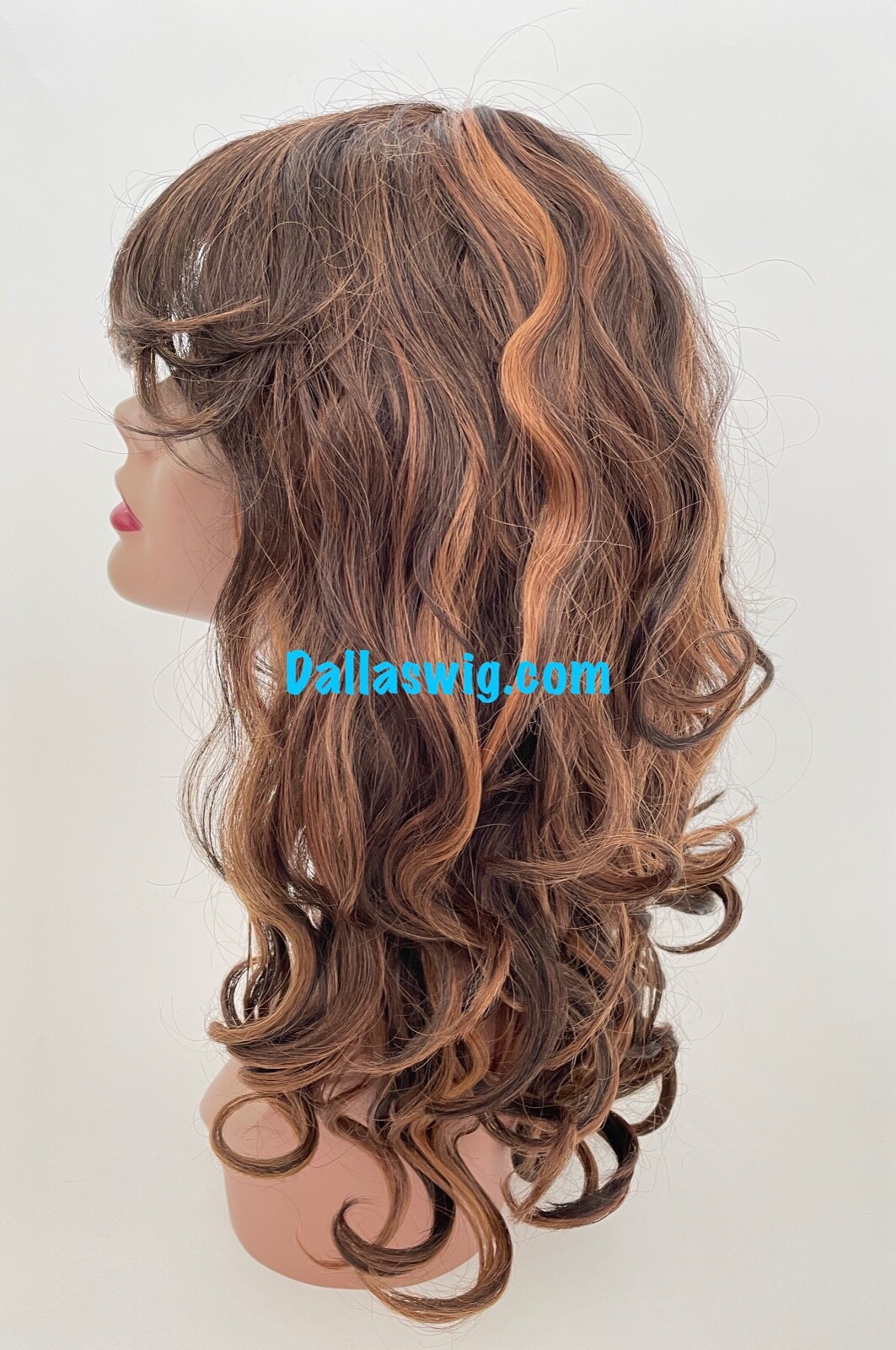 Junee Fashion Manhattan Heat Resistant Fiber Long Wavy Water Body Curl Nadia Wig