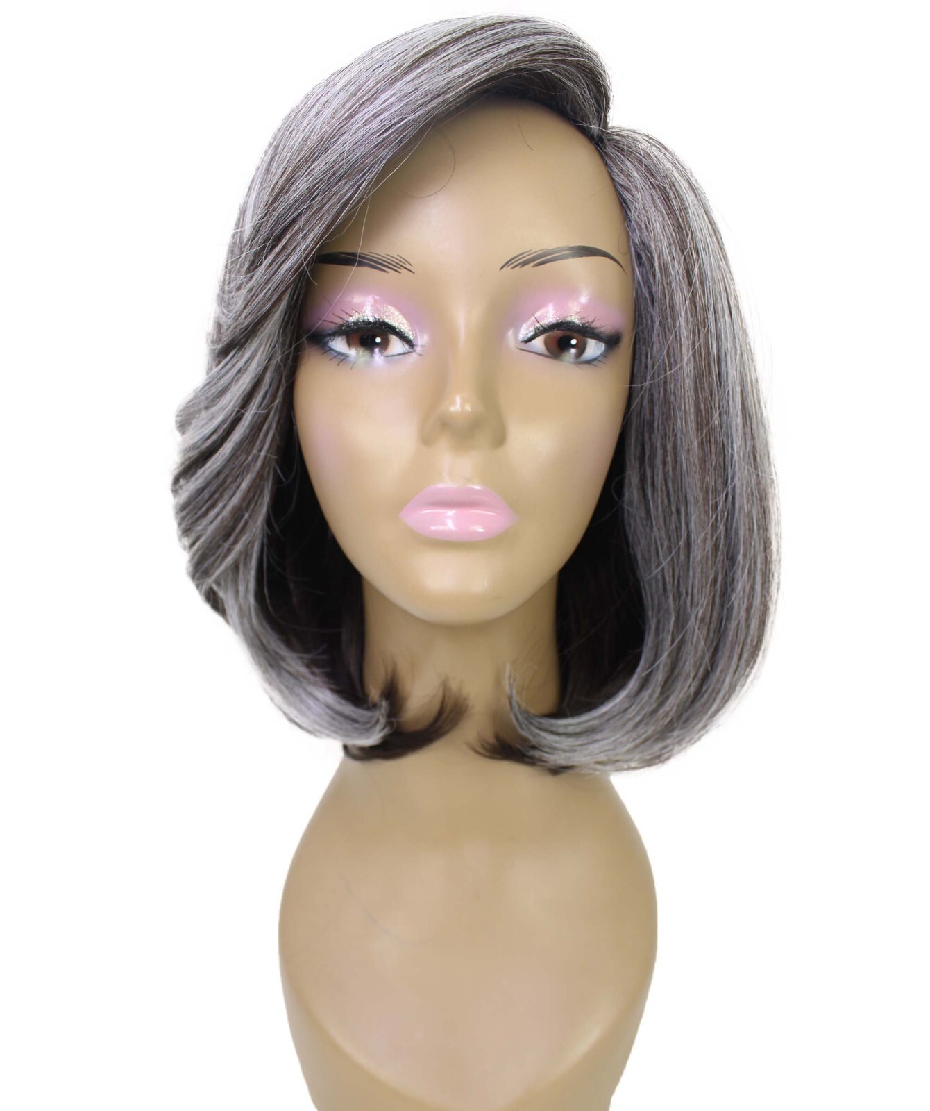 LUXLUXE Kennedy Straight Layer 12″ Full Wig Ful Cap Heat Resistant Fiber BF-0009