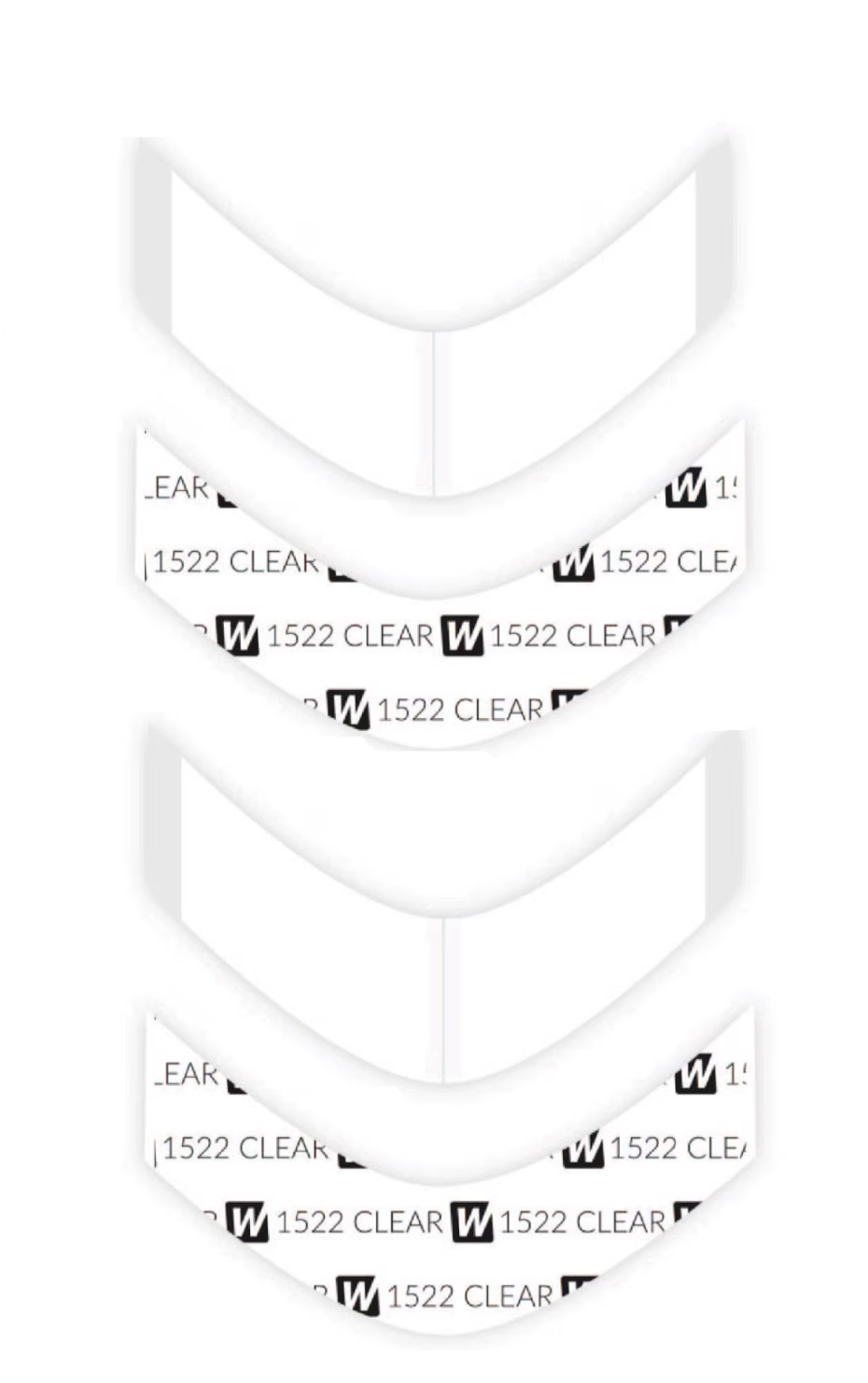WALKER 3M 1522 ADHESIVE HAIRPIECE TAPE 108 PC A CONTOUR -TOUPEE,POLY WIG SYSTEM.