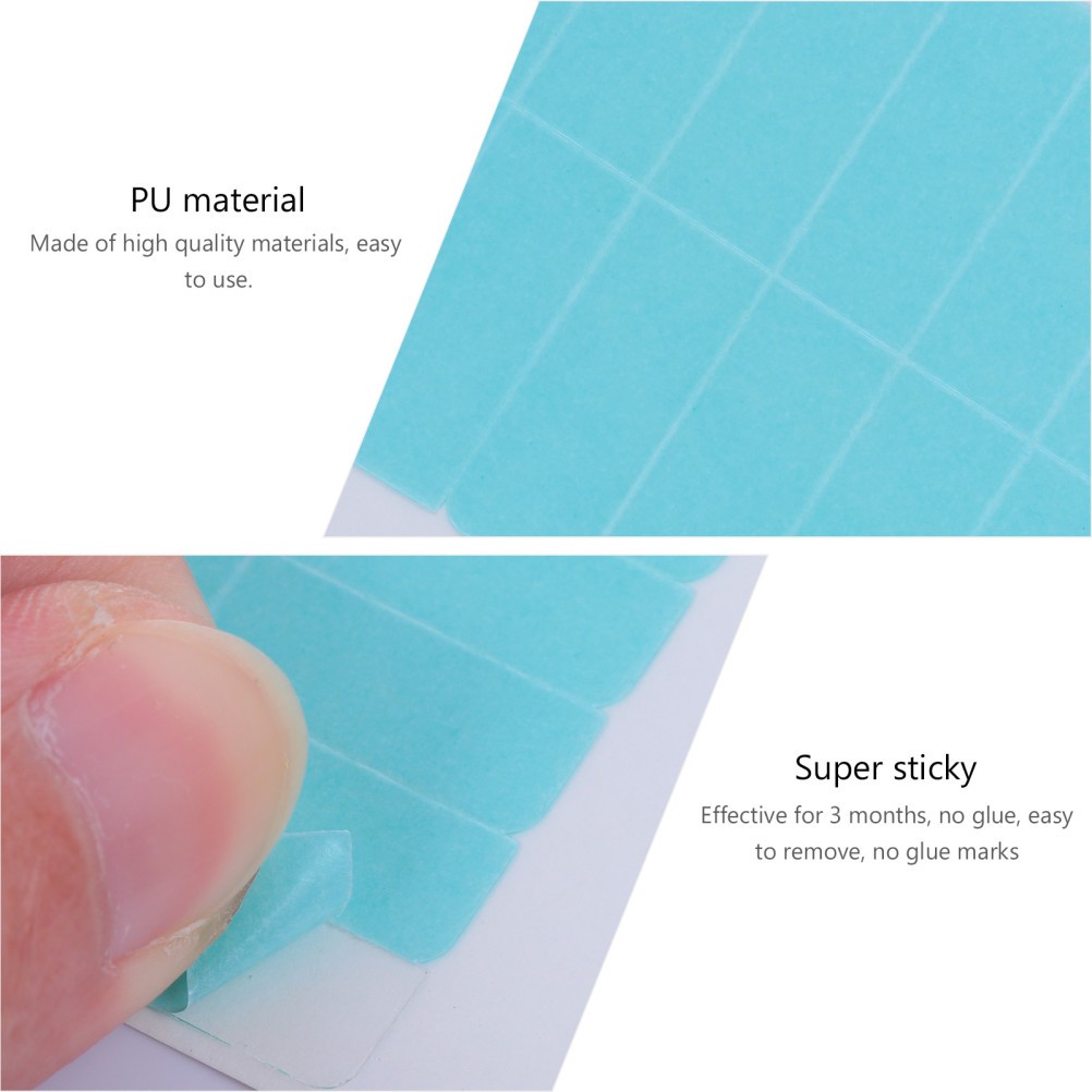 36pcs double sided extension tapes hair replacement tabs tape in hair extensions