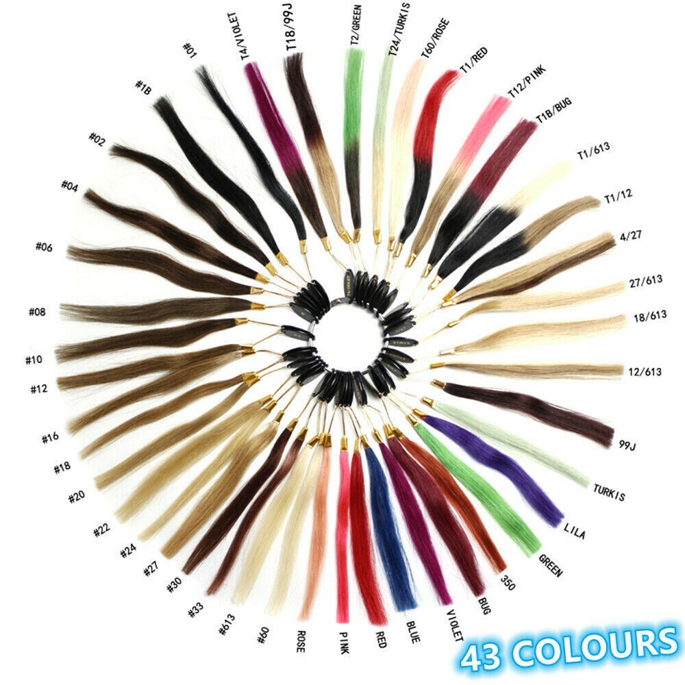 Genius Weft Hair Extensions Remy Russian Human Hair Invisible Natural Looks 100G