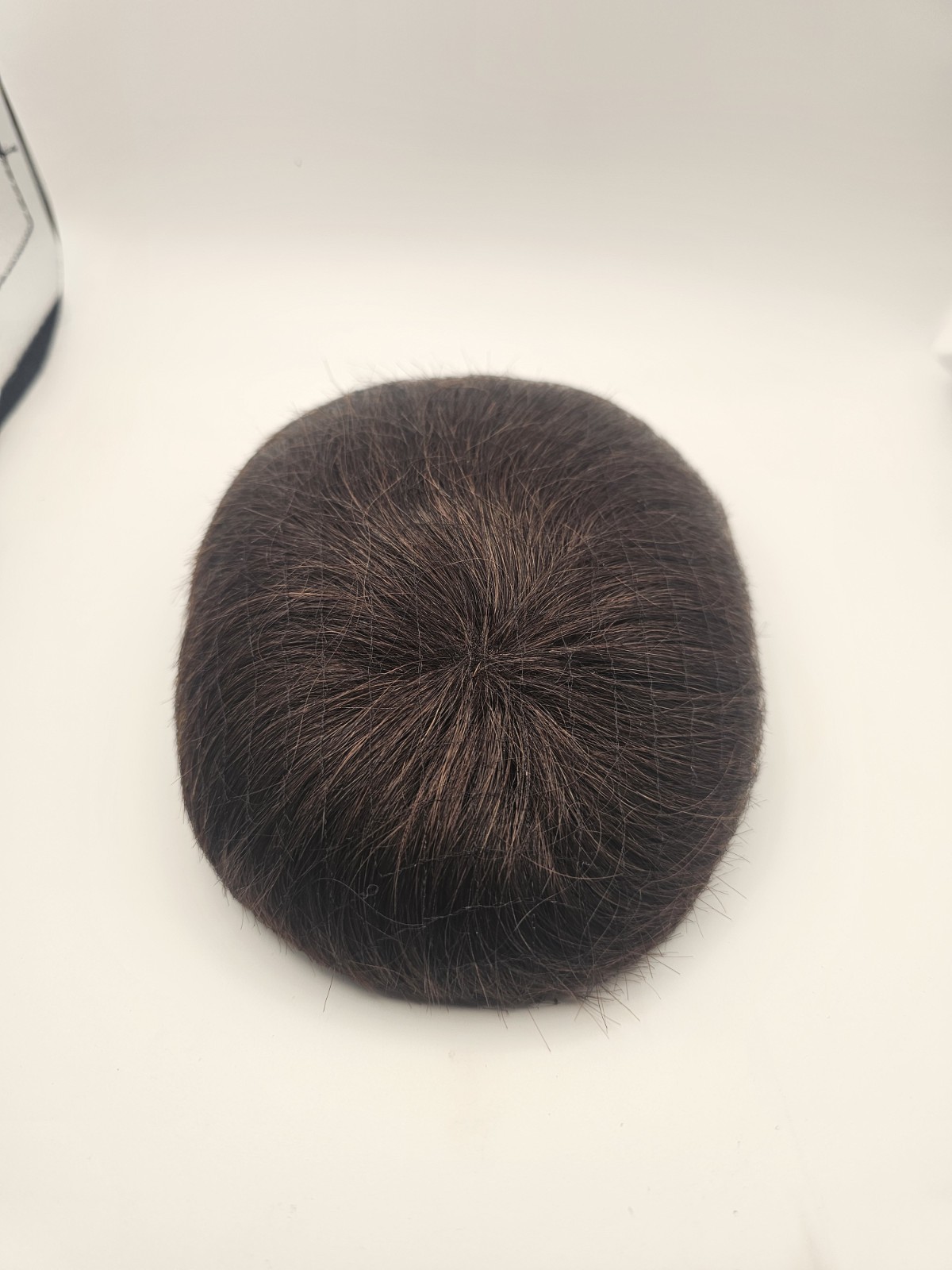 hairt​​alk X141 Wonder Fill Crown Topper Hairpiece Brown color