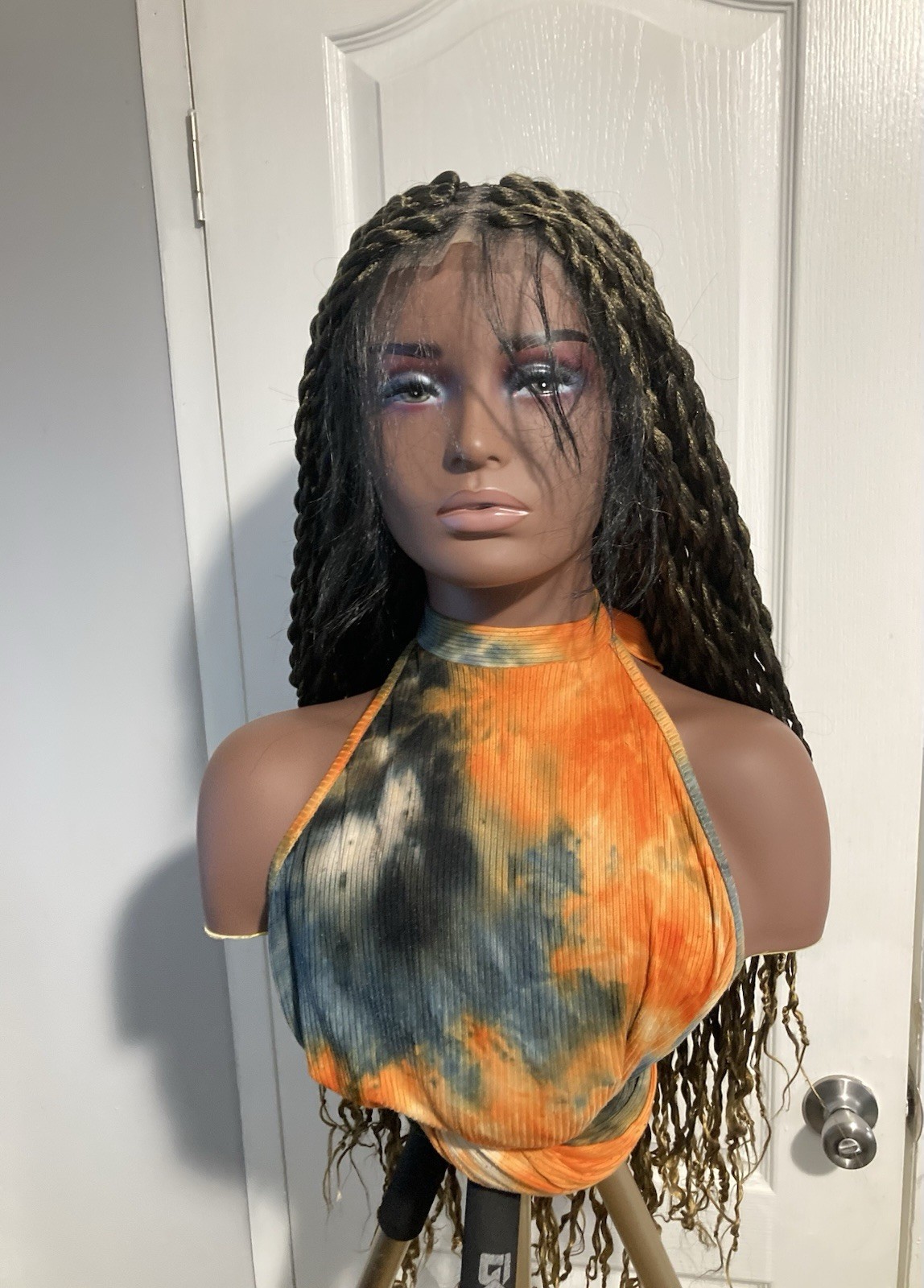 Full Lace| Braided Wig| Shipping | 52″