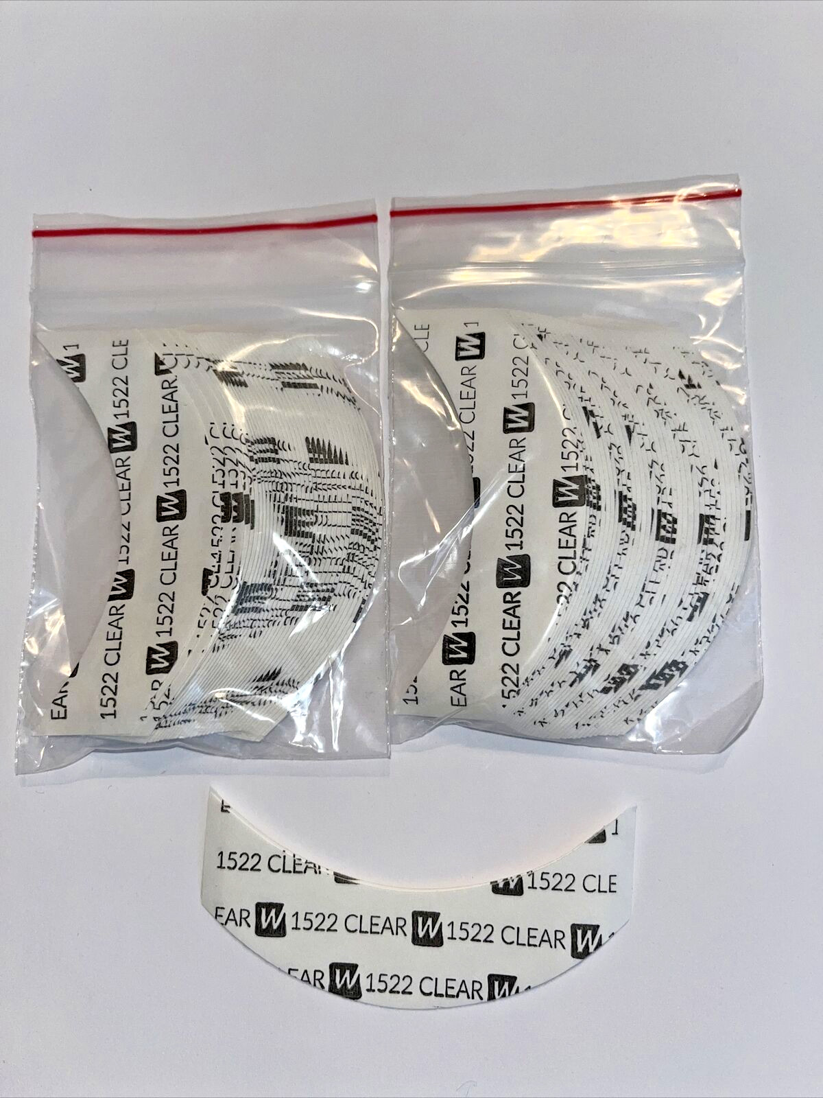 Walker 3M 1522 Hairpiece Tape 72 Pc CC Contour Toupee 2 -Packs- Poly Wig System.