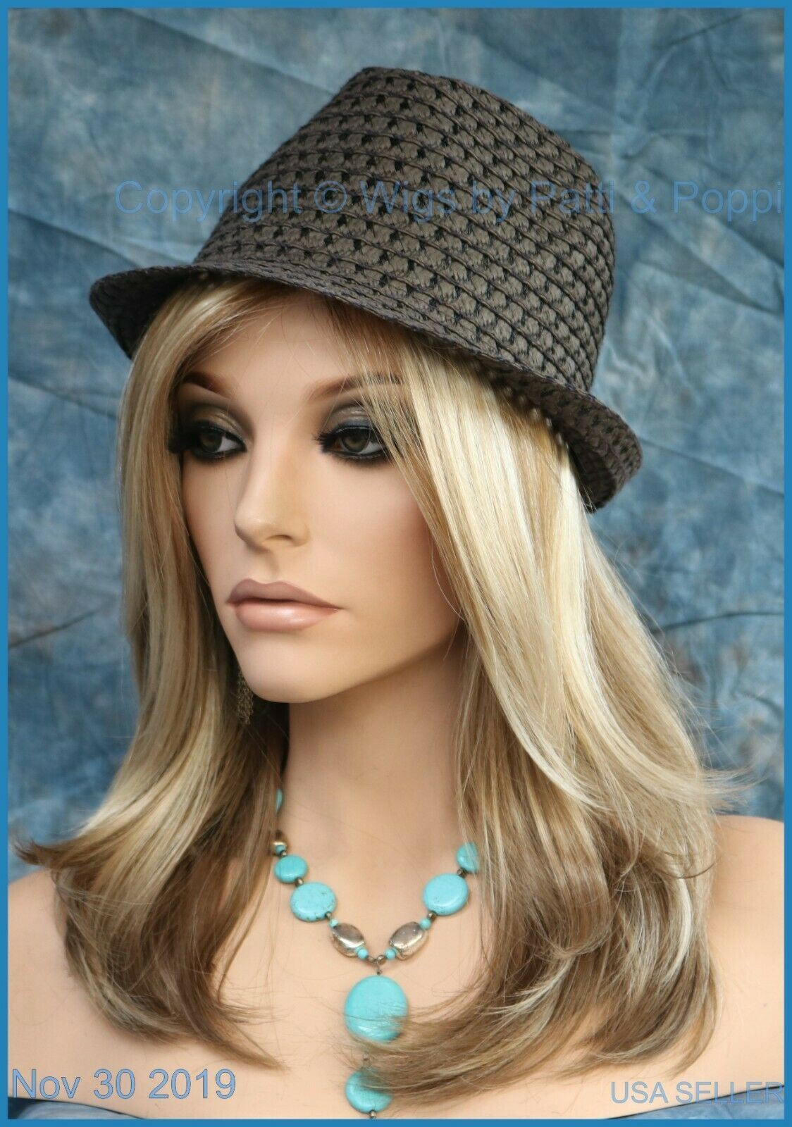 Miranda Lace Front Mono Part by Renau Wigs COLOR MALIBU BLOND 12FS12 – 2