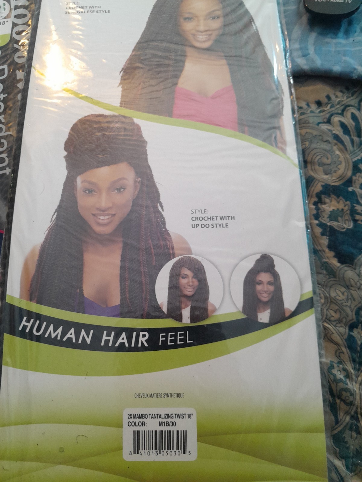 2in1 Value Pack Mambo Tantalizing 18″ Twist 100% Kanekalon X’s 3 Brown MIB30