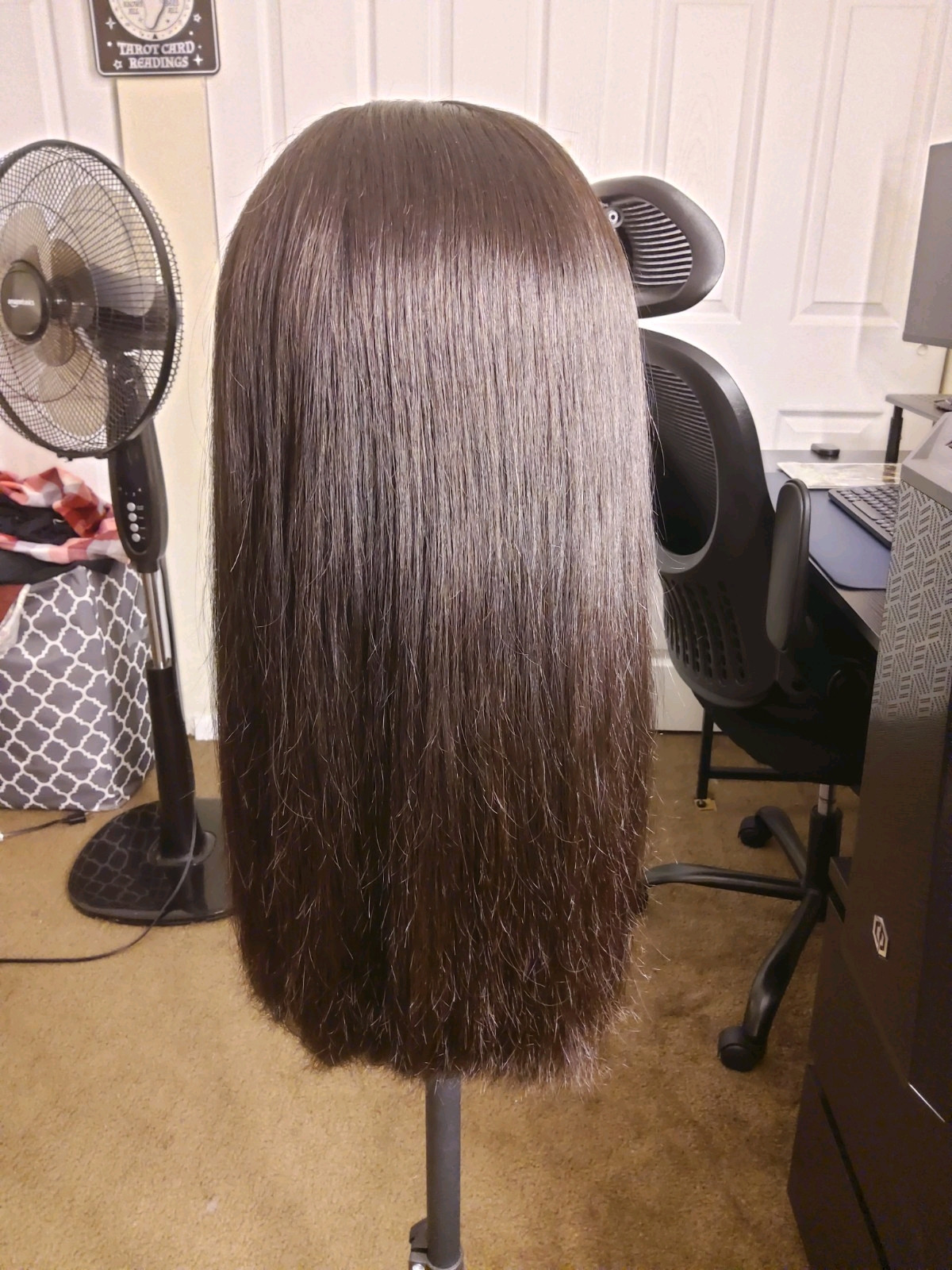 ISee M-Cap Wear Go 9×6 Silky Straight Glueless Wig 20 Inches W/accessories