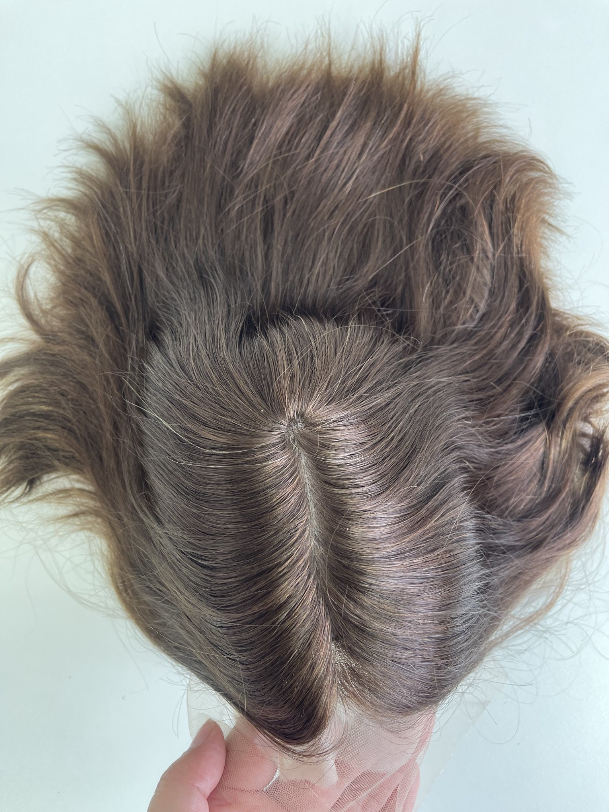 European hair made silk top lace front wig