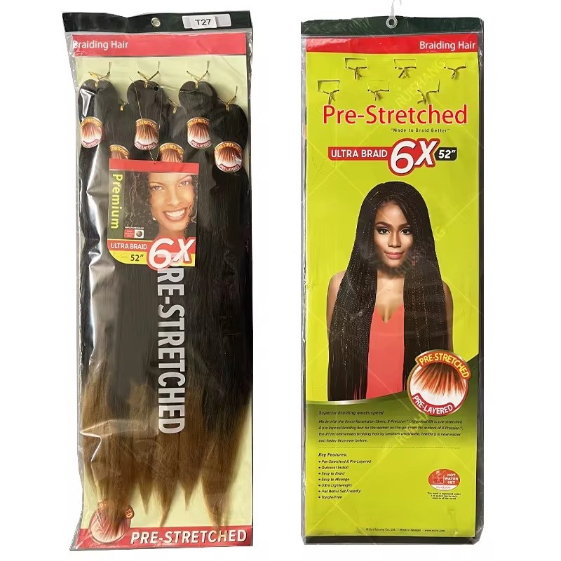 Pre-Stretched Braiding Hair – Premium Synthetic Easy Braid for Women