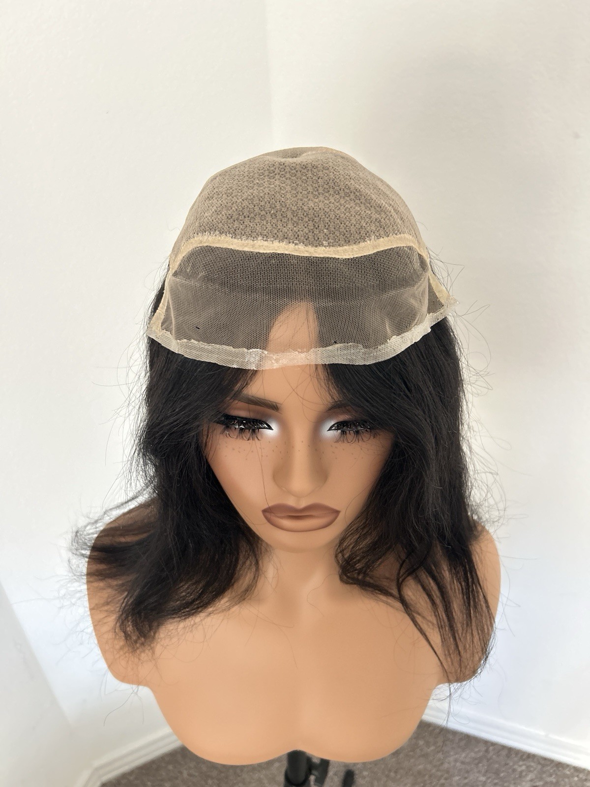 8×10 22” Indian Human Hair Topper | Hair System | Natural Density | Clipless