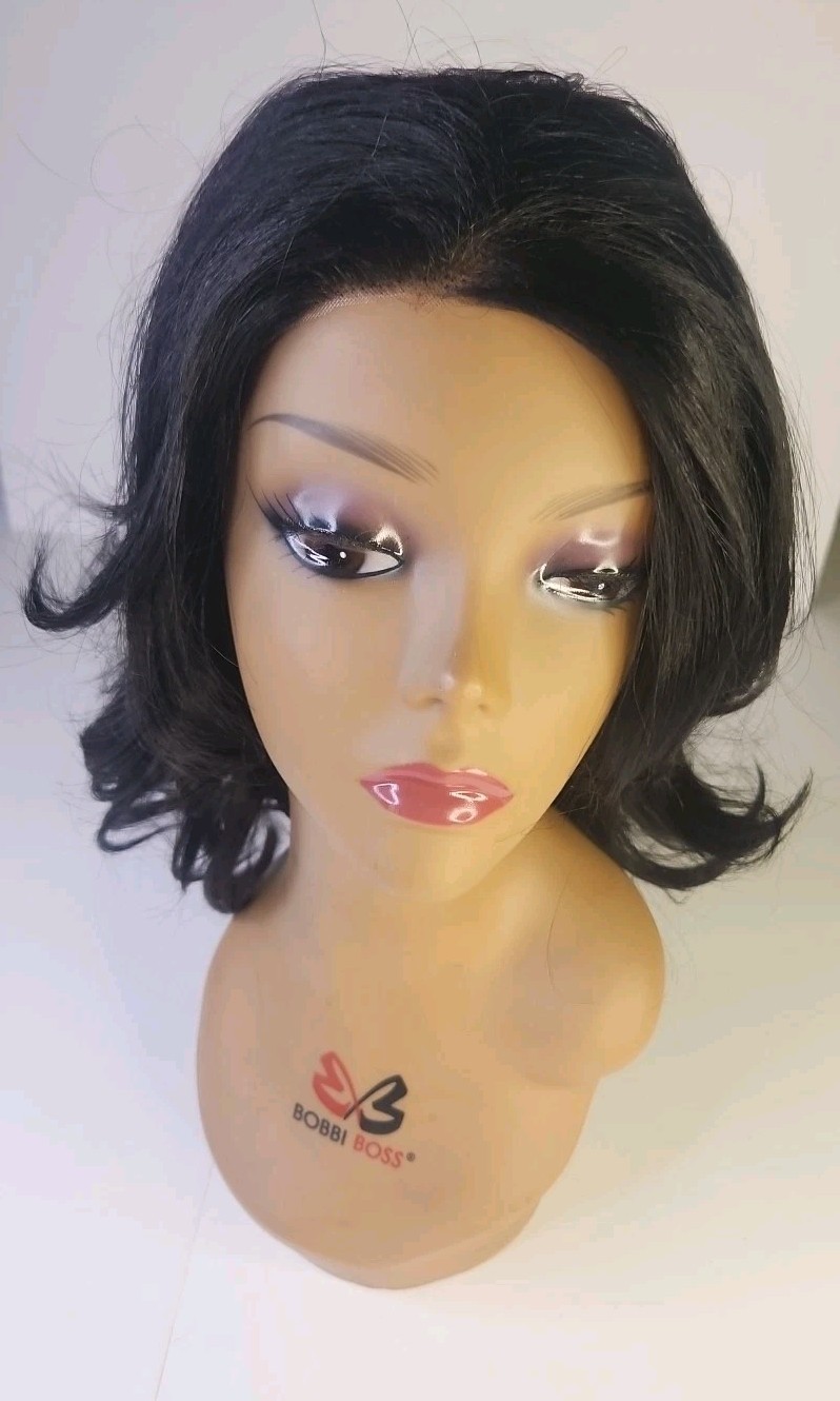 Vanessa Fashion Hair Super Stena Lace Part Lace Front Wig Color F2315 Black .