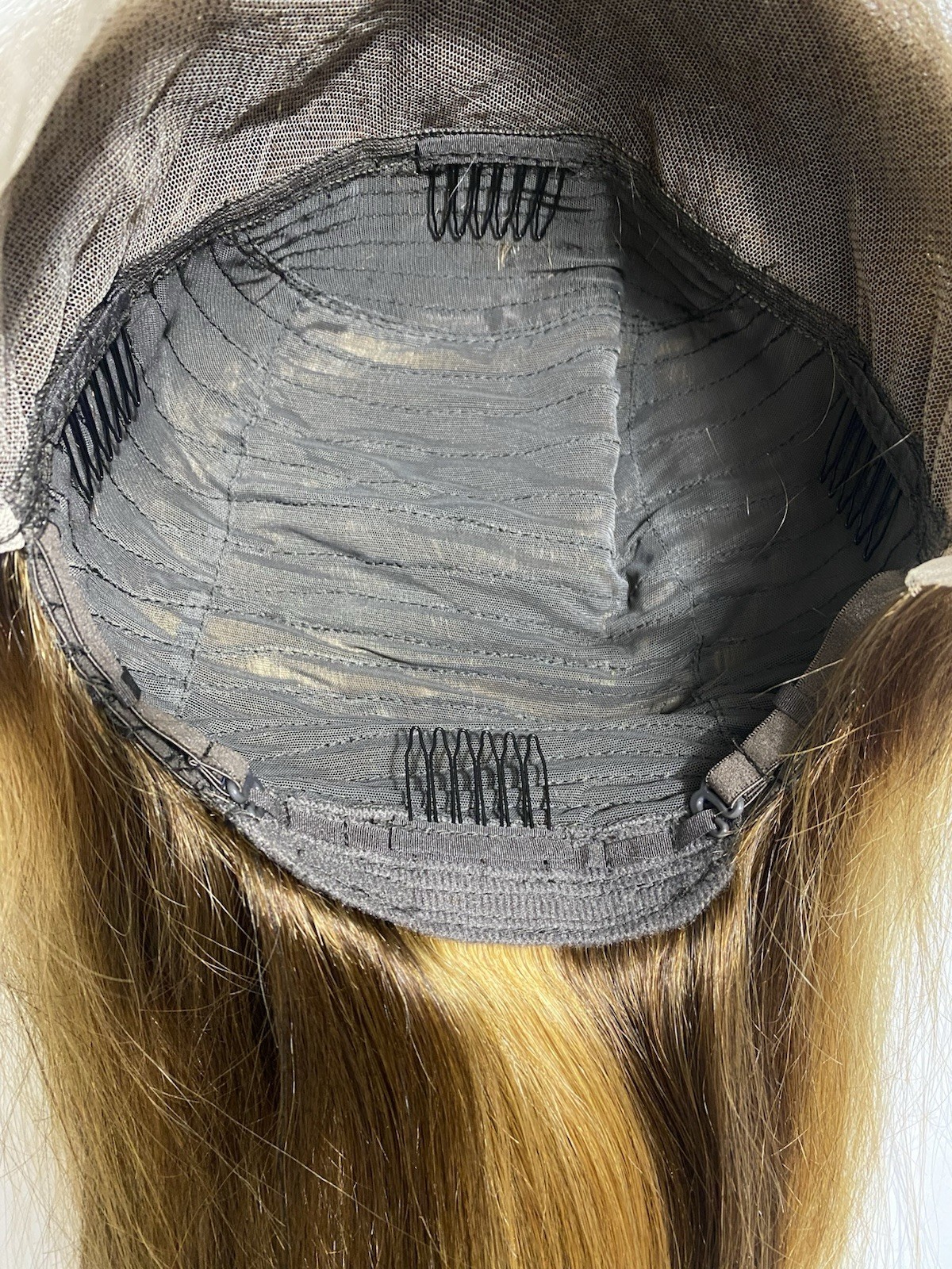 24 Inch 4/27 Ombre Honey Blonde Highlight 13×4 Lace Front Wig Human Hair Glueles