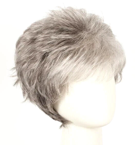 DREW-Noriko Wig $SALE -SILVER-STONE-Edgy Pixie Style 5*** BEST SELLER LOWEST$$