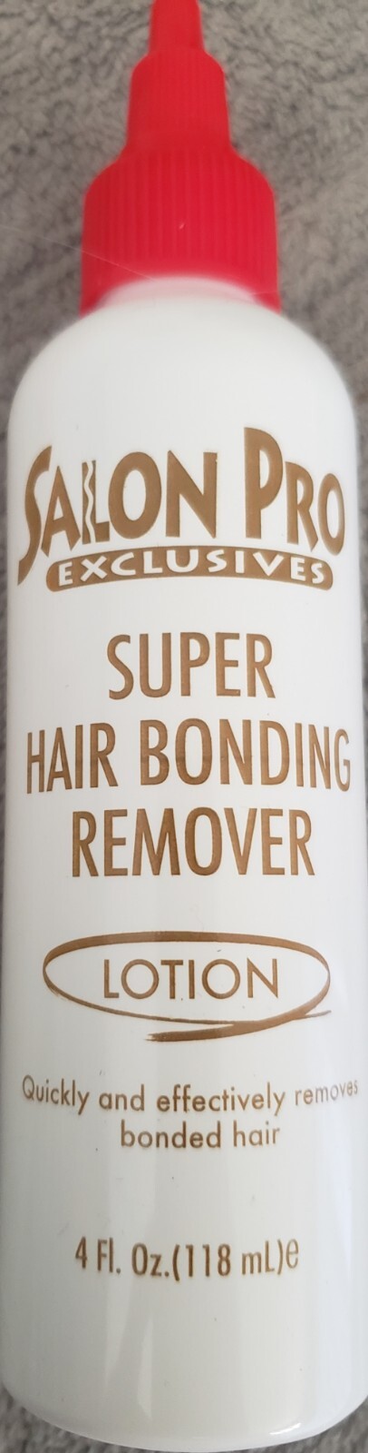 SALON PRO EXCLUSIVES PROFESSIONAL SUPER HAIR BONDING REMOVER LOTION 4OZ Exp 1/26