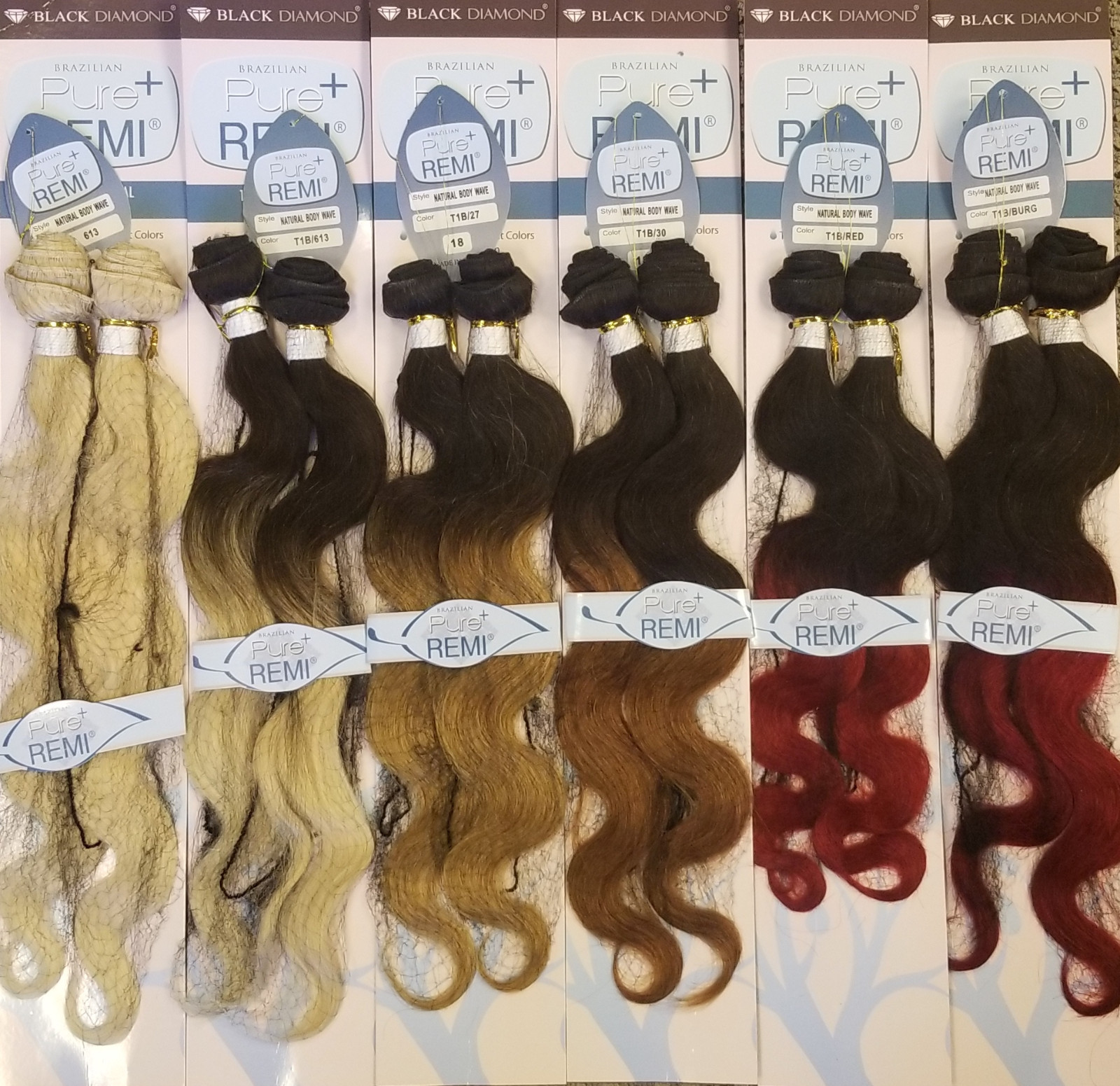 Black Diamond 100% Human Hair for Weaving – BRAZILIAN PURE REMI BODY WAVE