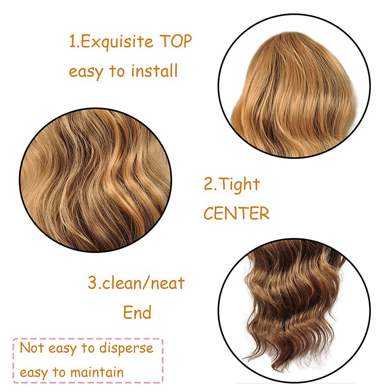 24inch Clip In Ponytail as human Hair Extensions Drawstring Pony Tail Body Wavy