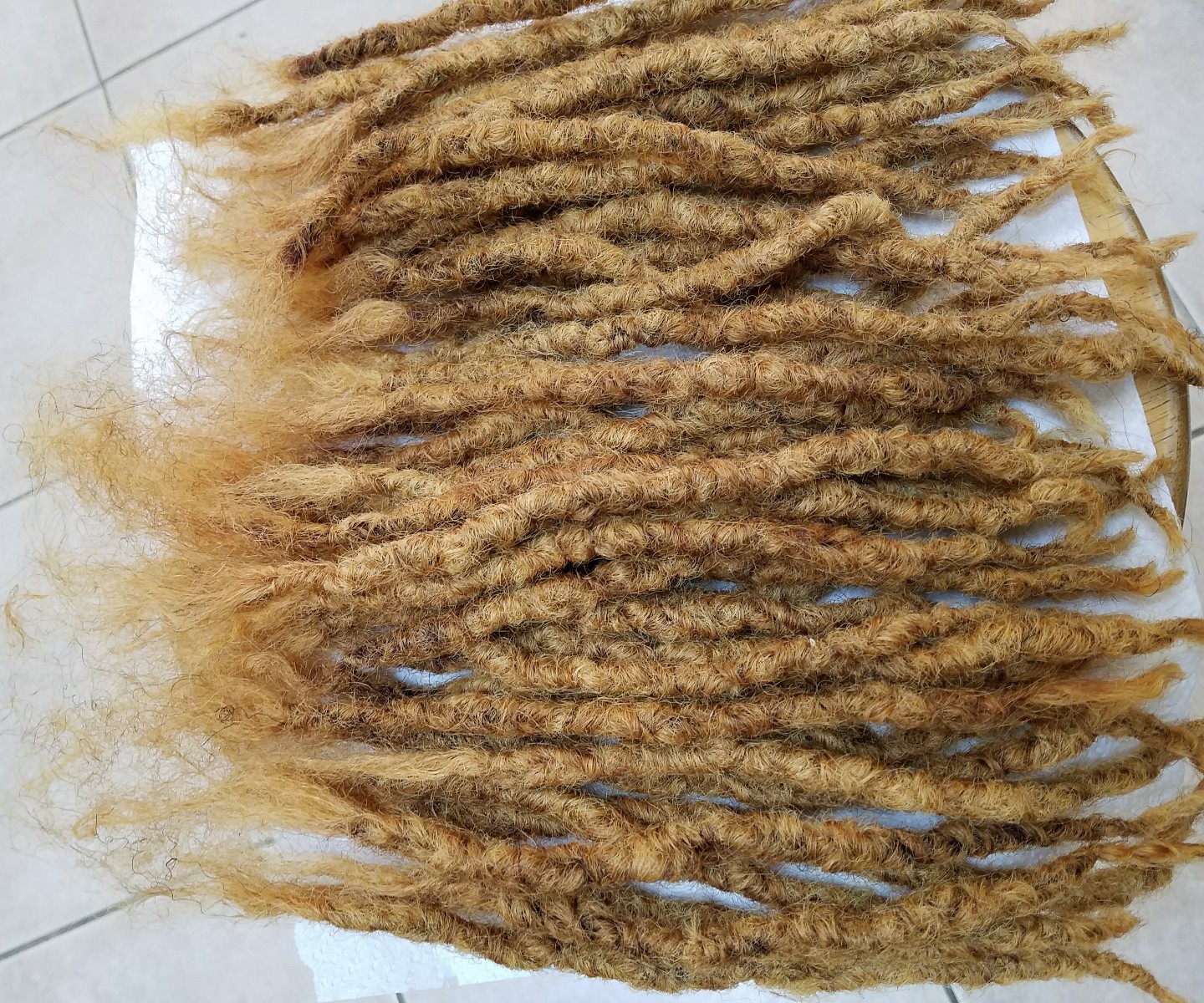 dreadlocks 45 Pieces 100% human hair about 8” great price