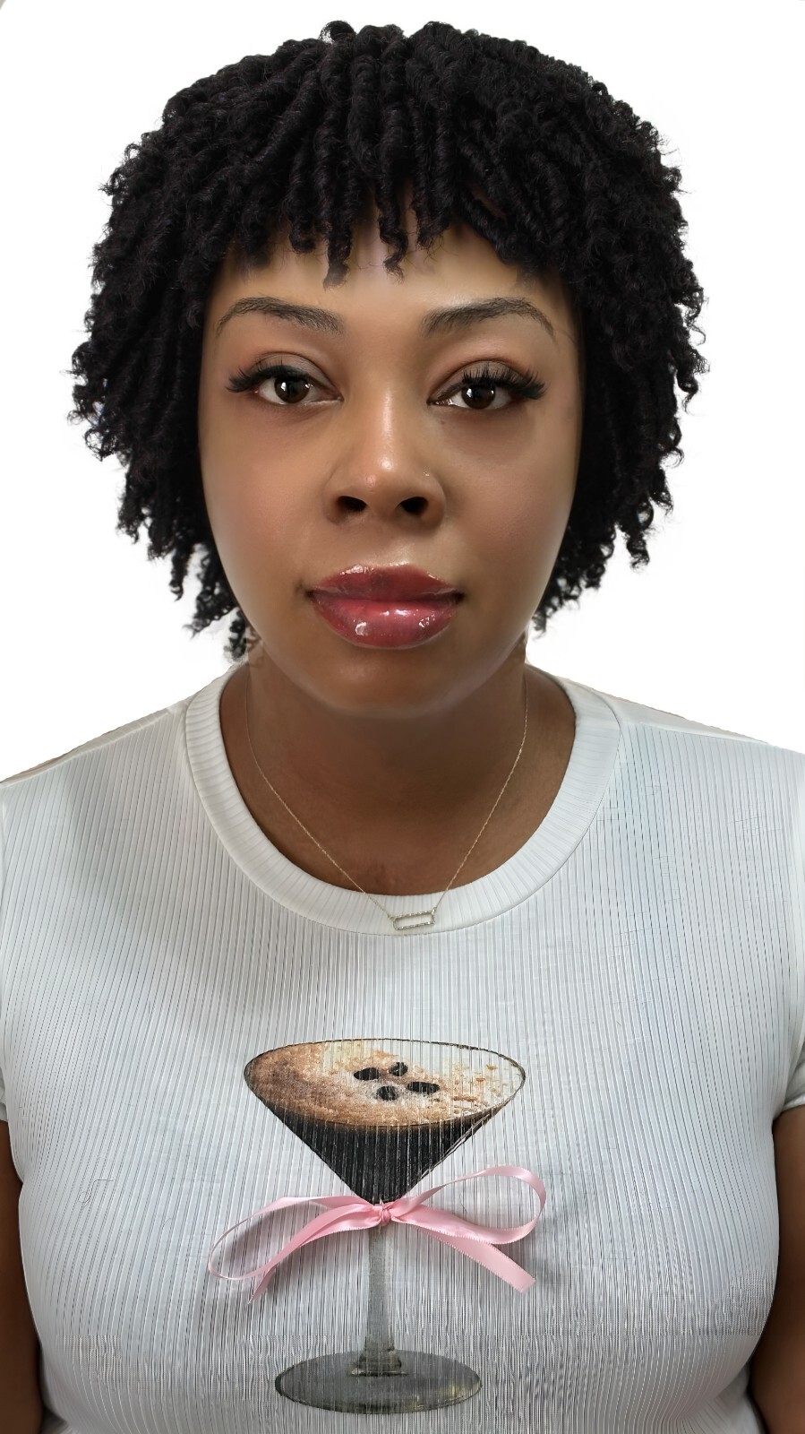 LUXLUXE Kayla Curly Locs 11″ Full Wig Full Cap Wig, Heat Resistant Fiber BF-0001