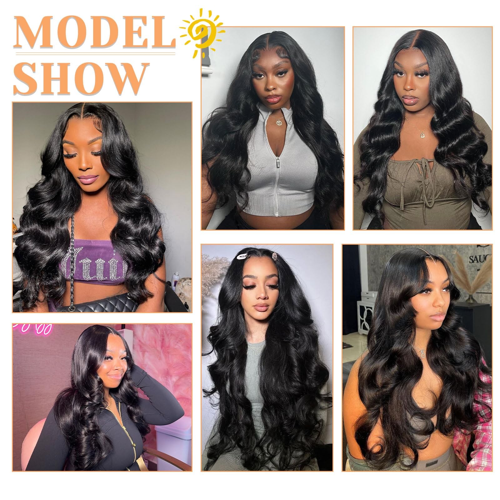 Mootaful 5X5 Transparent Hd Lace Closure Human Hair Body Wave 14 Inch Virgin