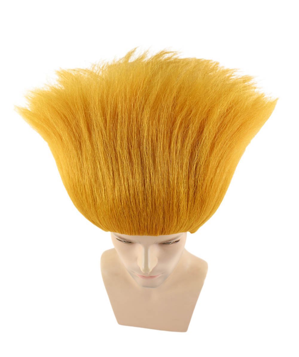 Troll Wig, Movie Cartoon Wig, Premium Breathable Capless Cap, HM-259